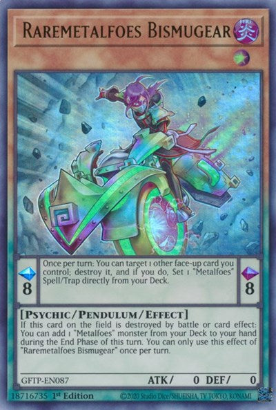 Raremetalfoes Bismugear (Ultra Rare) [GFTP-EN087-UR]