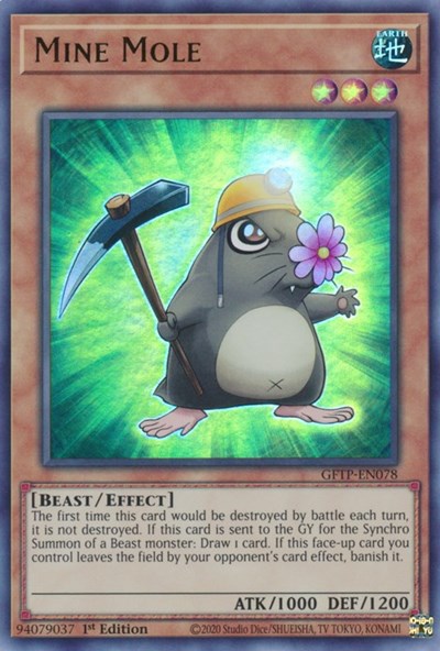 Mine Mole (Ultra Rare) [GFTP-EN078-UR]