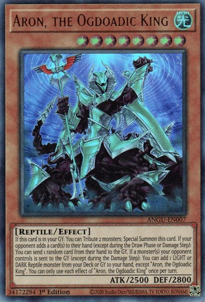 Aron, the Ogdoadic King (Ultra Rare) [ANGU-EN007-UR]