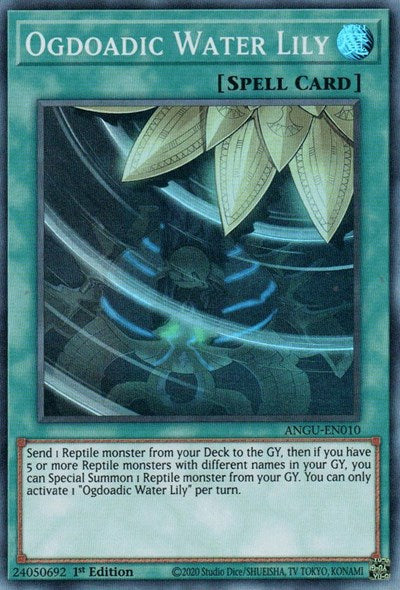 Ogdoadic Water Lily (Super Rare) [ANGU-EN010-SuR]