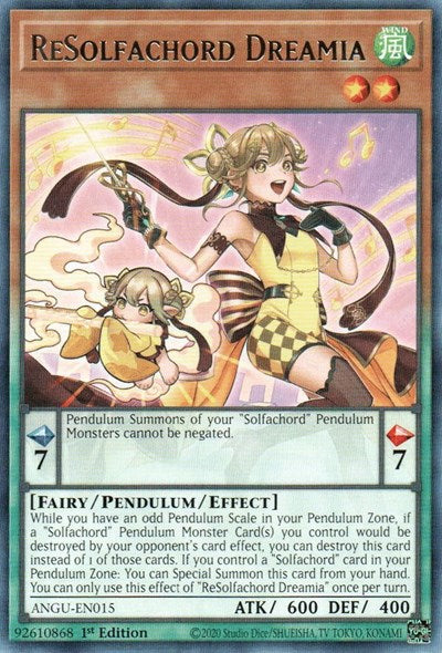 ReSolfachord Dreamia (Rare) [ANGU-EN015-R]