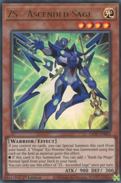 ZS - Ascended Sage (Ultra Rare) [LIOV-EN003-UR]
