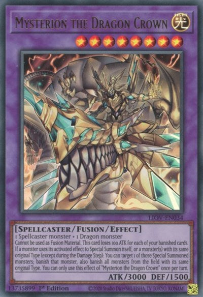 Mysterion the Dragon Crown (Ultra Rare) [LIOV-EN034-UR]