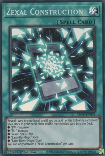 Zexal Construction (Super Rare) [LIOV-EN051-SuR]