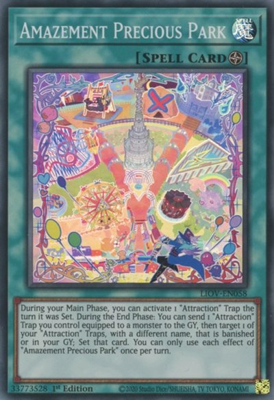 Amazement Precious Park (Super Rare) [LIOV-EN058-SuR]