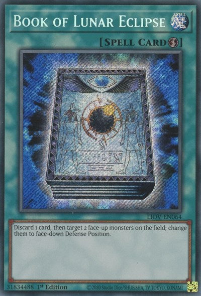 Book of Lunar Eclipse (Secret Rare) [LIOV-EN064-SeR]
