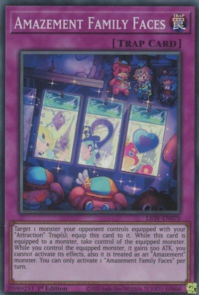 Amazement Family Faces (Super Rare) [LIOV-EN070-SuR]