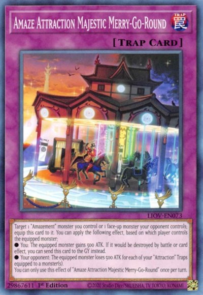 Amaze Attraction Majestic Merry-Go-Round (Common) [LIOV-EN073-C]