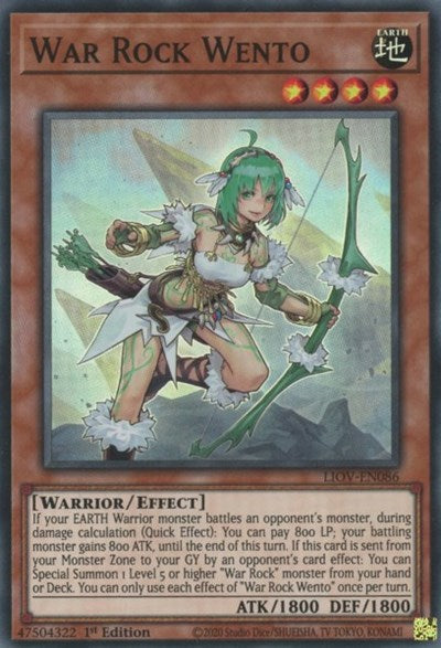 War Rock Wento (Super Rare) [LIOV-EN086-SuR]
