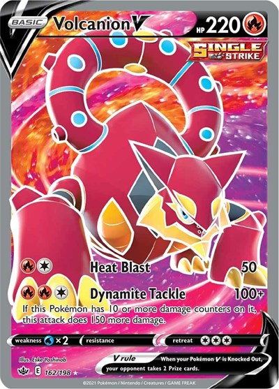 Volcanion V - 162/198 (Ultra Rare) [CRE-162-UR]