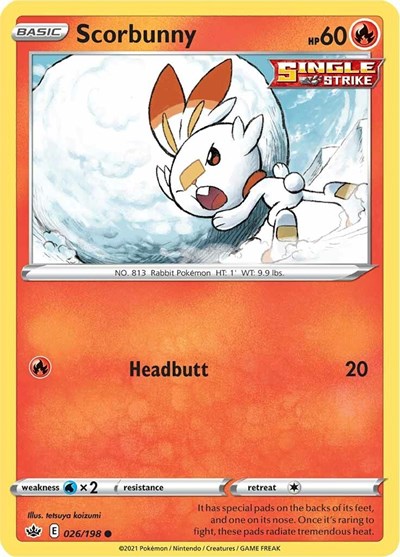 Scorbunny - 026/198 (Common) [CRE-026-C]