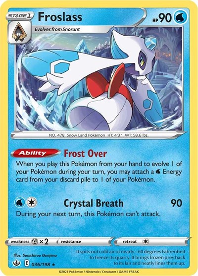 Froslass - 036/198 (Holo Rare) [CRE-036-HR]