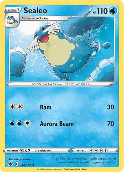 Sealeo - 038/198 (Uncommon) [CRE-038-U]