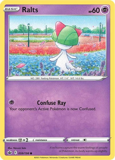 Ralts - 059/198 (Common) [CRE-059-C]