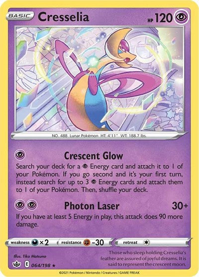 Cresselia - 064/198 (Holo Rare) [CRE-064-HR]