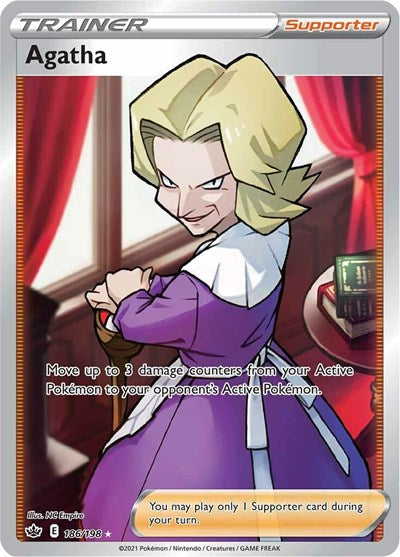 Agatha - 186/198 (Ultra Rare) [CRE-186-UR]