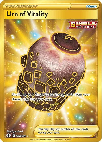 Urn of Vitality - 229/198 (Secret Rare) [CRE-229-SR]
