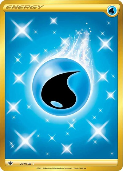 Water Energy - 231/198 (Secret Rare) [CRE-231-SR]