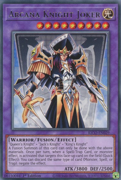 Arcana Knight Joker (Rare) [KICO-EN029-R]