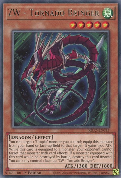 ZW - Tornado Bringer (Rare) [KICO-EN035-R]