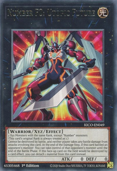 Number F0: Utopic Future (Rare) [KICO-EN049-R]