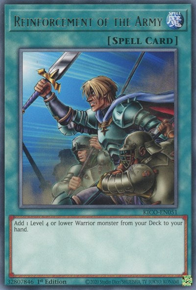 Reinforcement of the Army (Rare) [KICO-EN051-R]
