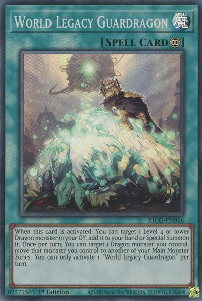 World Legacy Guardragon (Super Rare) [KICO-EN056-SuR]