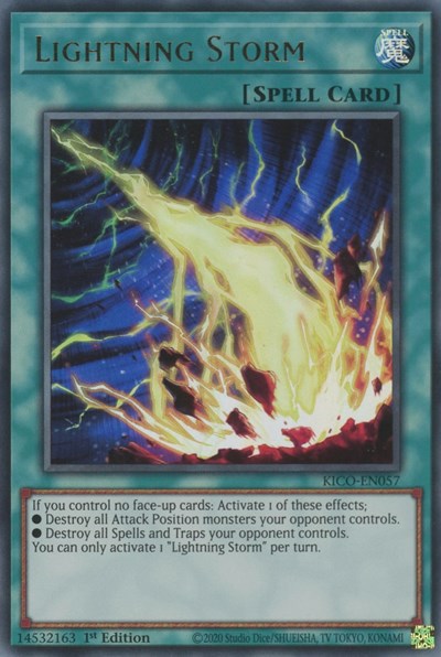 Lightning Storm (Ultra Rare) [KICO-EN057-UR]