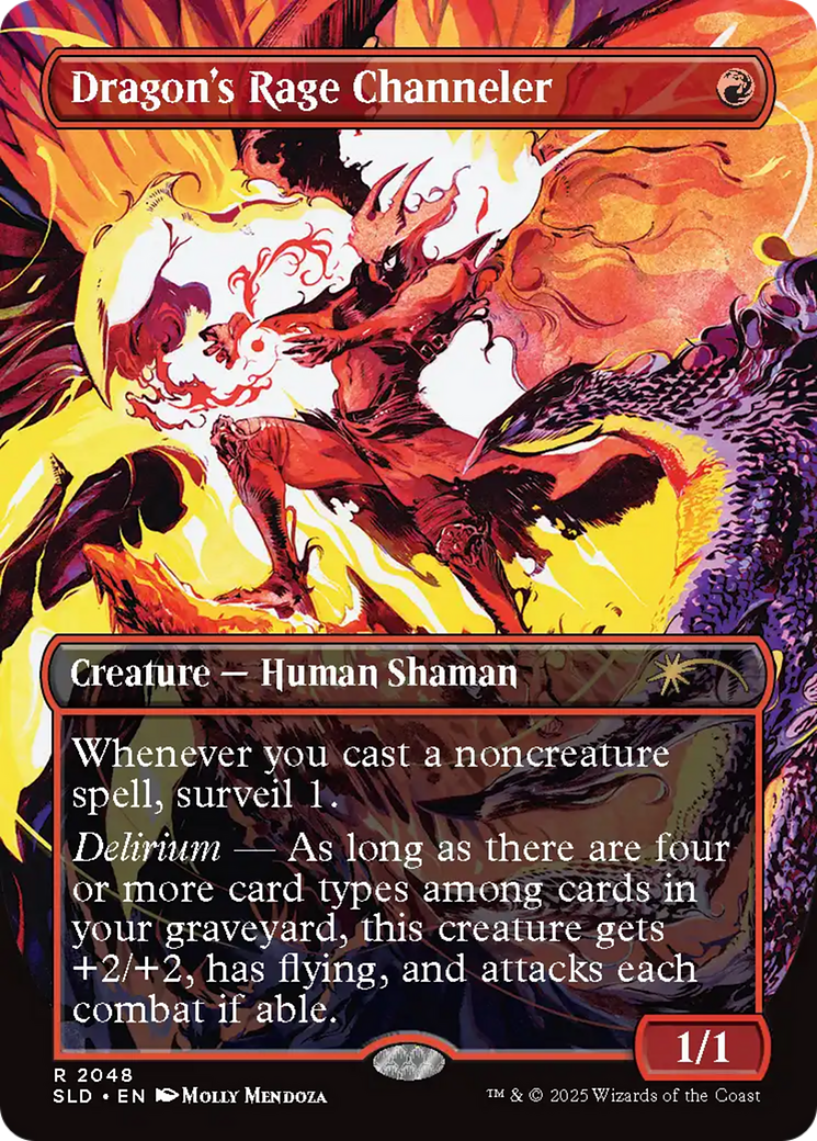 Dragon's Rage Channeler - Borderless - Full Art [SLD-2048]