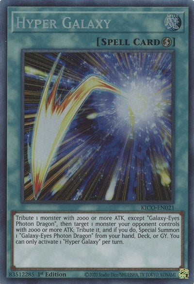 Hyper Galaxy (Collector's Rare) [KICO-EN021-CR]