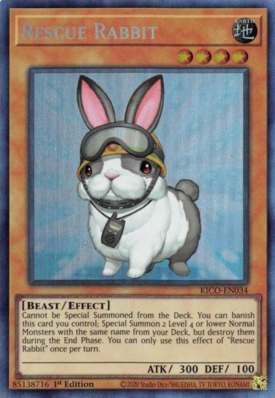 Rescue Rabbit (Collector's Rare) [KICO-EN034-CR]