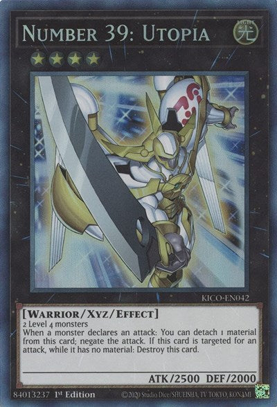 Number 39: Utopia (Collector's Rare) [KICO-EN042-CR]