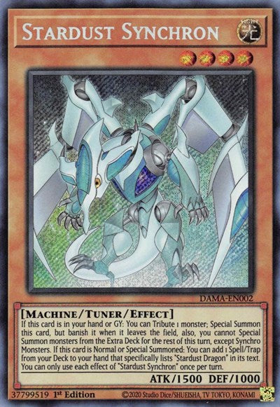 Stardust Synchron (Secret Rare) [DAMA-EN002-SeR]