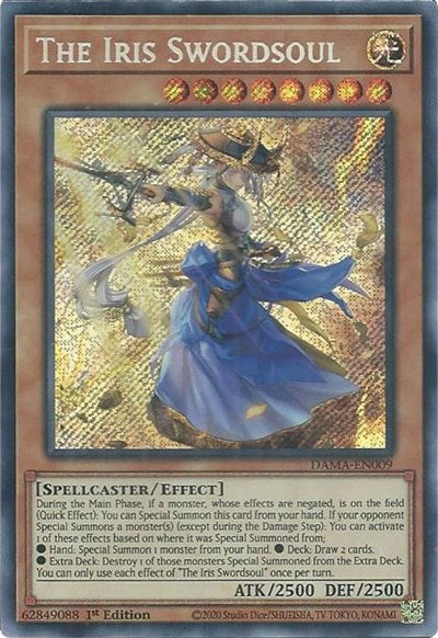 The Iris Swordsoul (Secret Rare) [DAMA-EN009-SeR]