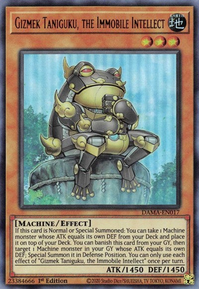 Gizmek Taniguku, the Immobile Intellect (Ultra Rare) [DAMA-EN017-UR]