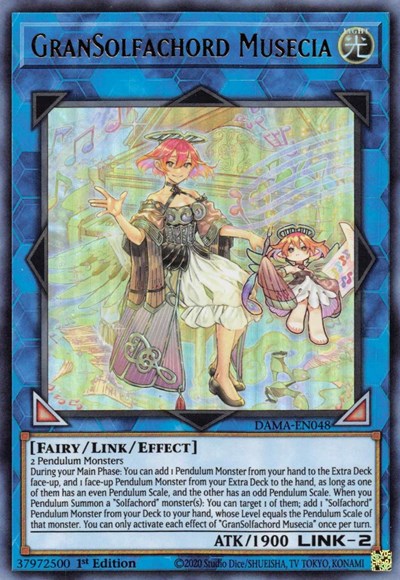 GranSolfachord Musecia (Ultra Rare) [DAMA-EN048-UR]