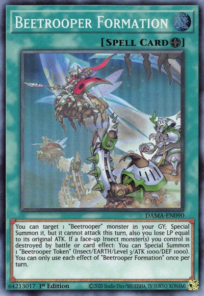 Beetrooper Formation (Super Rare) [DAMA-EN090-SuR]