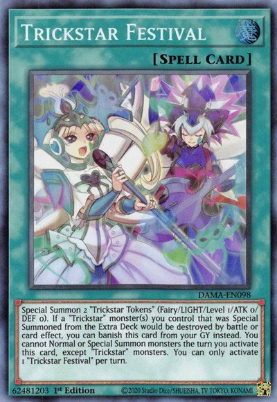 Trickstar Festival (Super Rare) [DAMA-EN098-SuR]