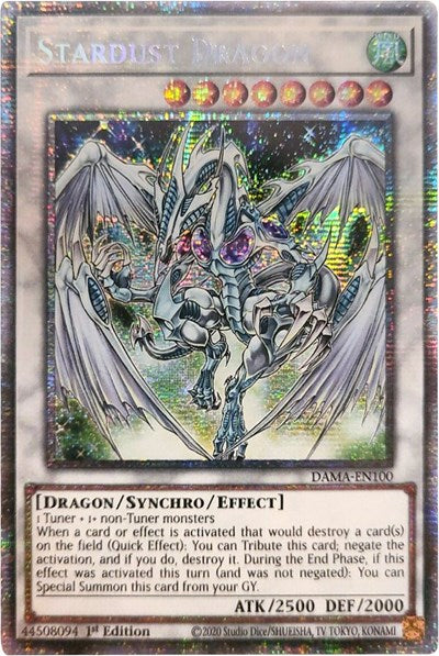 Stardust Dragon (Starlight Rare) [DAMA-EN100-StR]