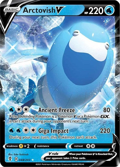 Arctovish V - 048/203 (Ultra Rare) [EVS-048-UR]