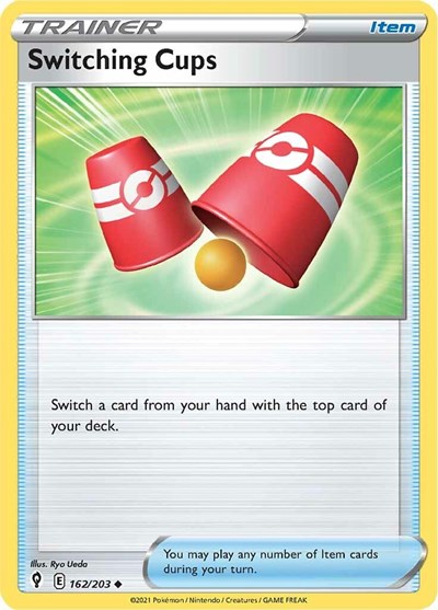 Switching Cups - 162/203 (Uncommon) [EVS-162-U]