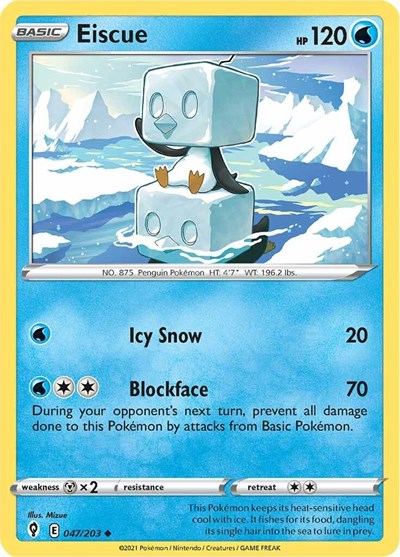 Eiscue - 047/203 (Uncommon) [EVS-047-U]