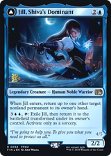 Jill, Shiva's Dominant // Shiva, Warden of Ice - Prerelease Promo [PFIN-58s]