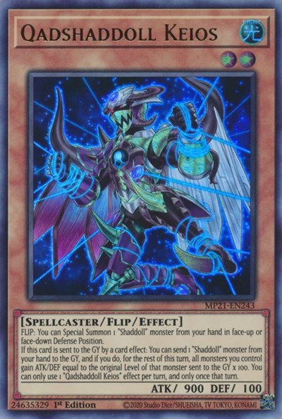 Qadshaddoll Keios (Ultra Rare) [MP21-EN243-UR]