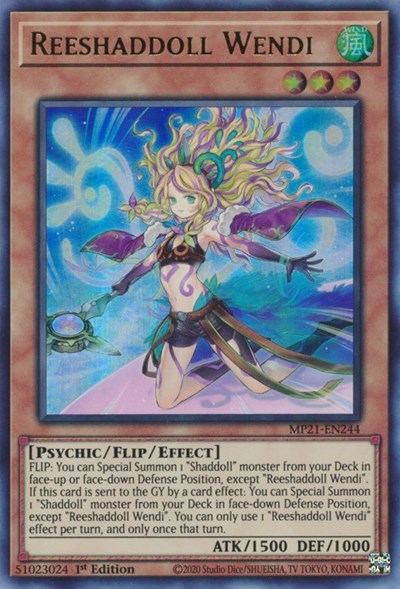 Reeshaddoll Wendi (Ultra Rare) [MP21-EN244-UR]