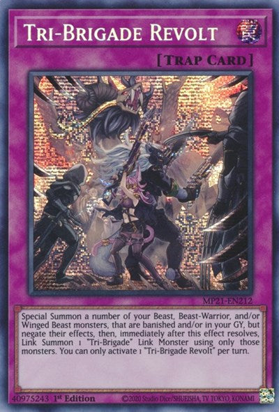 Tri-Brigade Revolt (Prismatic Secret Rare) [MP21-EN212-PrSR]