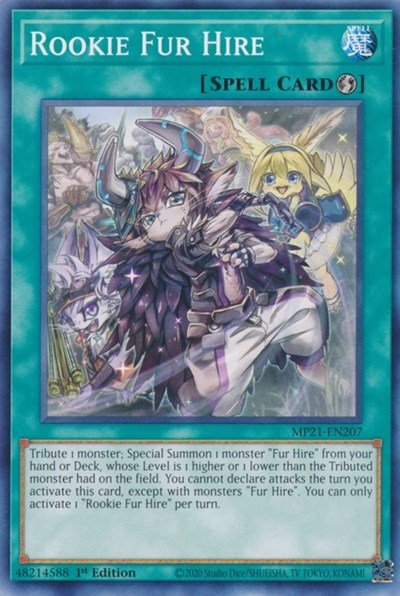 Rookie Fur Hire (Common) [MP21-EN207-C]