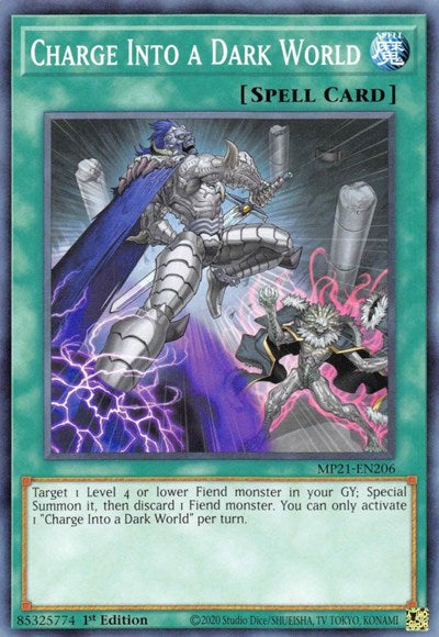 Charge Into a Dark World (Common) [MP21-EN206-C]