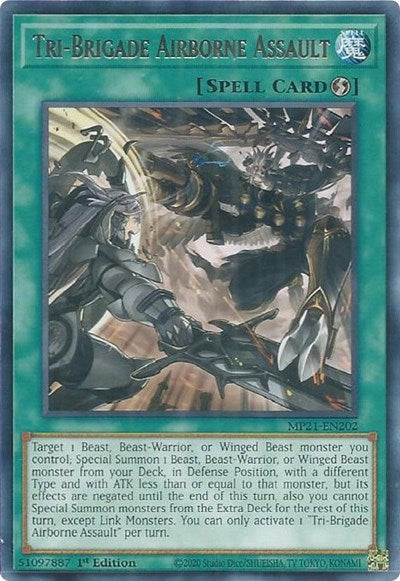 Tri-Brigade Airborne Assault (Rare) [MP21-EN202-R]