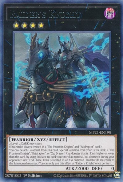 Raider's Knight (Rare) [MP21-EN190-R]